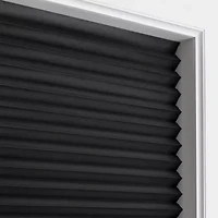 Eclipse 2pk Paper Cordless Blackout Pleated Shade