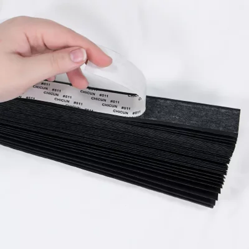 Eclipse 4pk Paper Cordless Blackout Pleated Shade