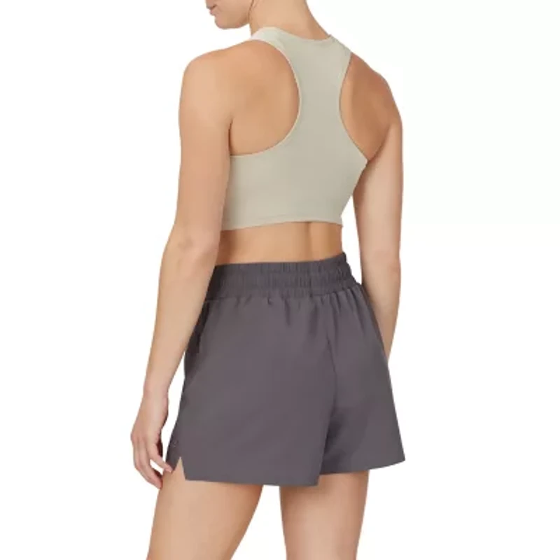 FILA Speed Up Crop Womens Crew Neck Sleeveless Active Tank Top
