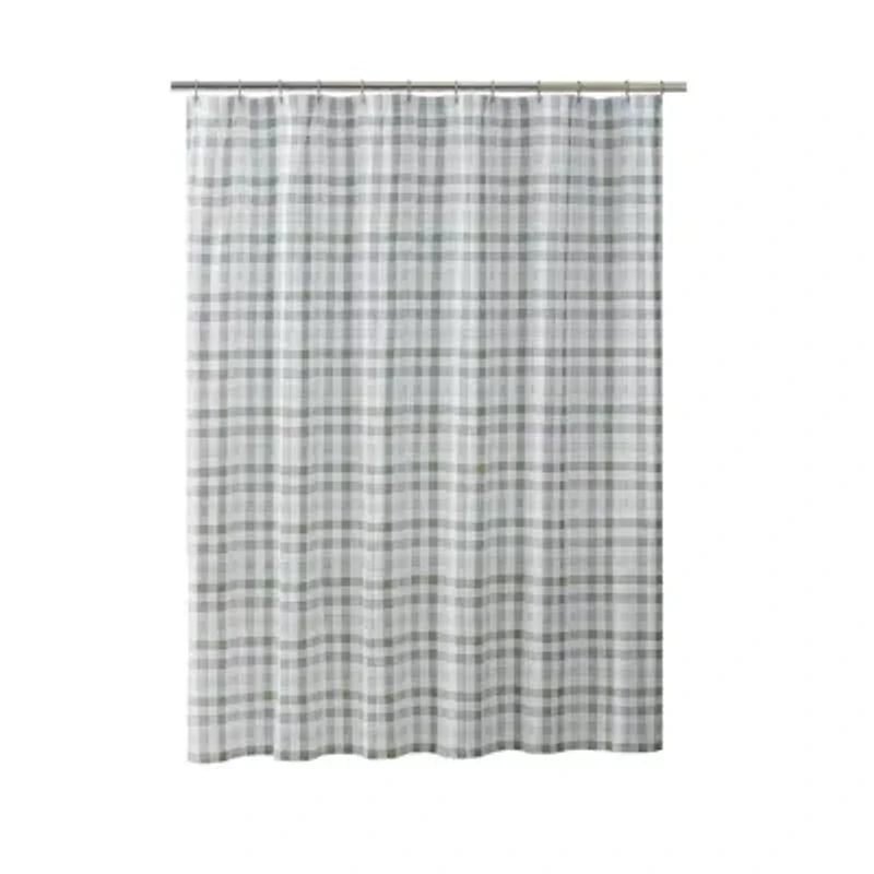IZOD Gingham Shower Curtain