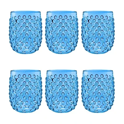 ABODE HOMEWARES Hobnail 6-pc. Drinkware Set
