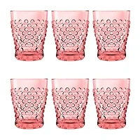 ABODE HOMEWARES Hobnail 6-pc. Drinkware Set