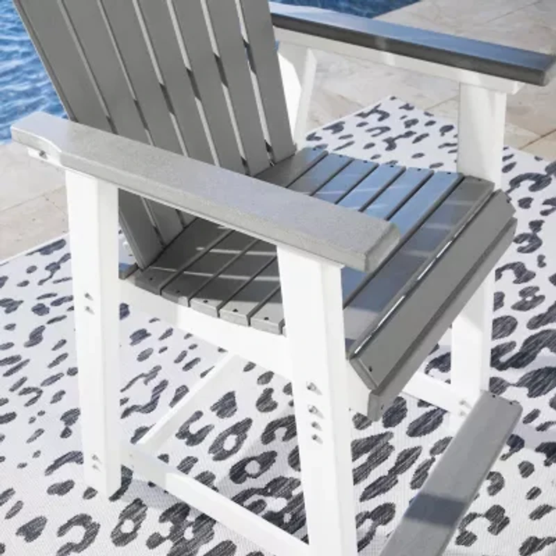 Signature Design by Ashley® Transville 2-pc. Counter Height Rust Resistant Bar Stool