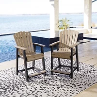 Signature Design by Ashley® Fairen Trail 2-pc. Counter Height Rust Resistant Bar Stool