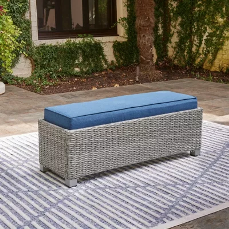 Signature Design by Ashley® Naples Beach Removable Cushions Bench