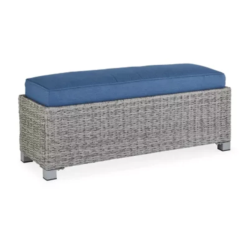 Signature Design by Ashley® Naples Beach Removable Cushions Bench