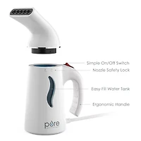 Pure Enrichment Puresteam Portable Garment Steamer