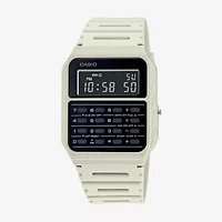 Casio Mens Multi-Function Digital White Strap Watch Ca53wf-8bos