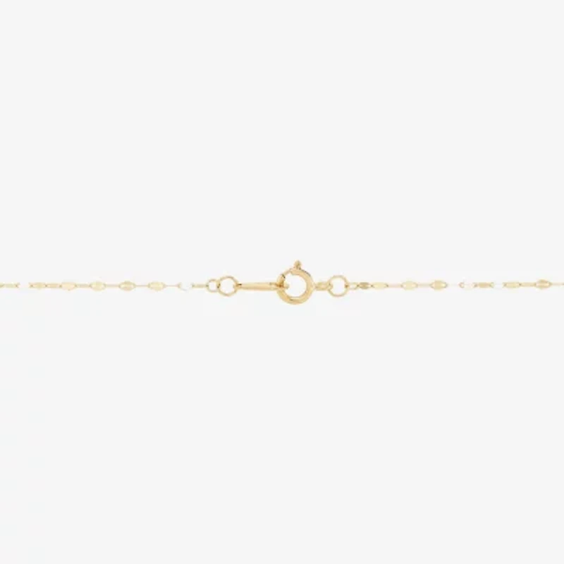 Gold Addiction Womens 14K Gold 18 Inch Y Necklace