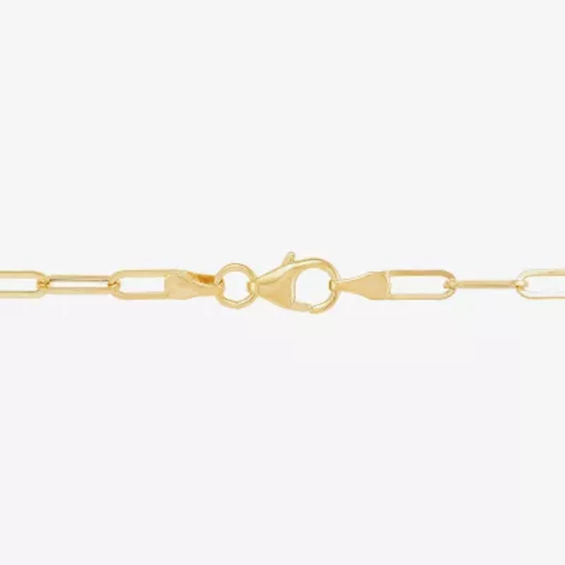 Gold Addiction Lariat Style Womens 10K Gold 18 Inch Y Necklace