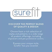 Sure Fit Essential Twill Chair Slipcover