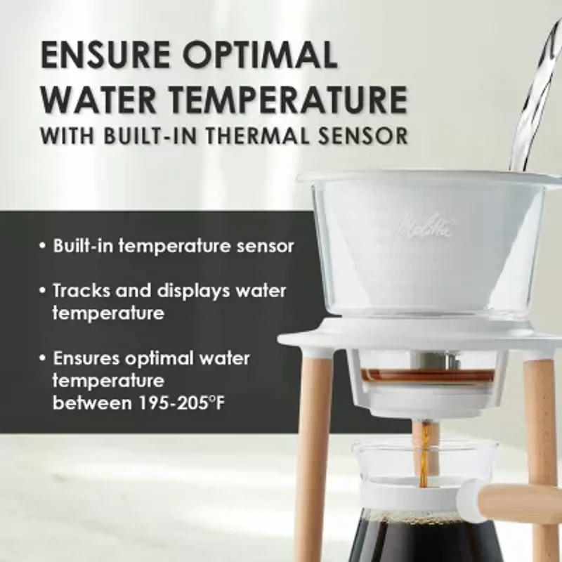 Melitta Smart Pour-Over 2-Cup Pour Over Coffee Maker