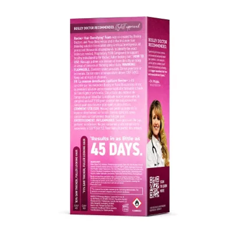BosleyMD Womens Revive+ Foam Hair Mousse 2.1 oz.