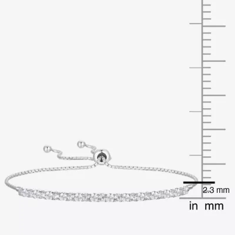 Gemstone Sterling Silver Bolo Bracelet