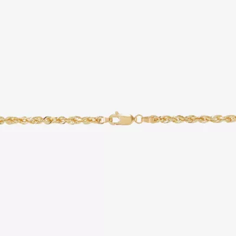 14K Gold Glitter Rope 20-24" 3mm Chain