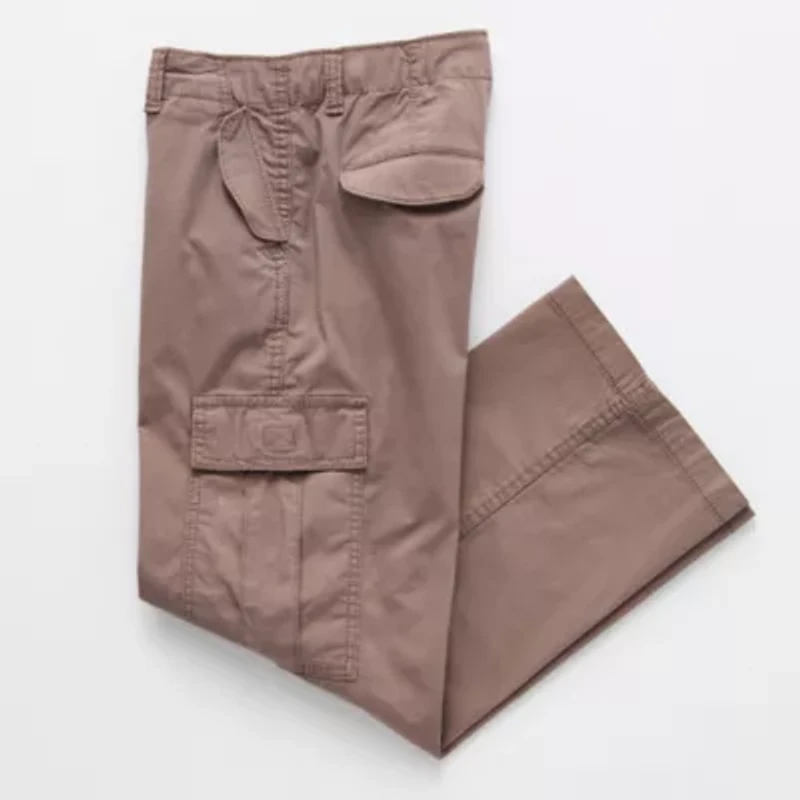 Thereabouts Little & Big Kid Girls Easy-on + Easy-off Wide Leg Cargo Pant