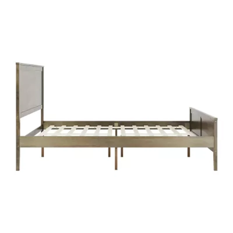 Martha Stewart Corbin Wooden Platform Bed