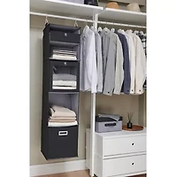 Martha Stewart Gingham 5-Compartment Hanging Organizer