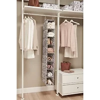 Martha Stewart Floral 8-Compartment Hanging Organizer