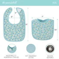 The Peanutshell Sweet Girls 10-pc. Bib