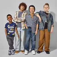 Thereabouts Little & Big Kid Boys Adjustable Waist Mid Rise Loose Fit Jean