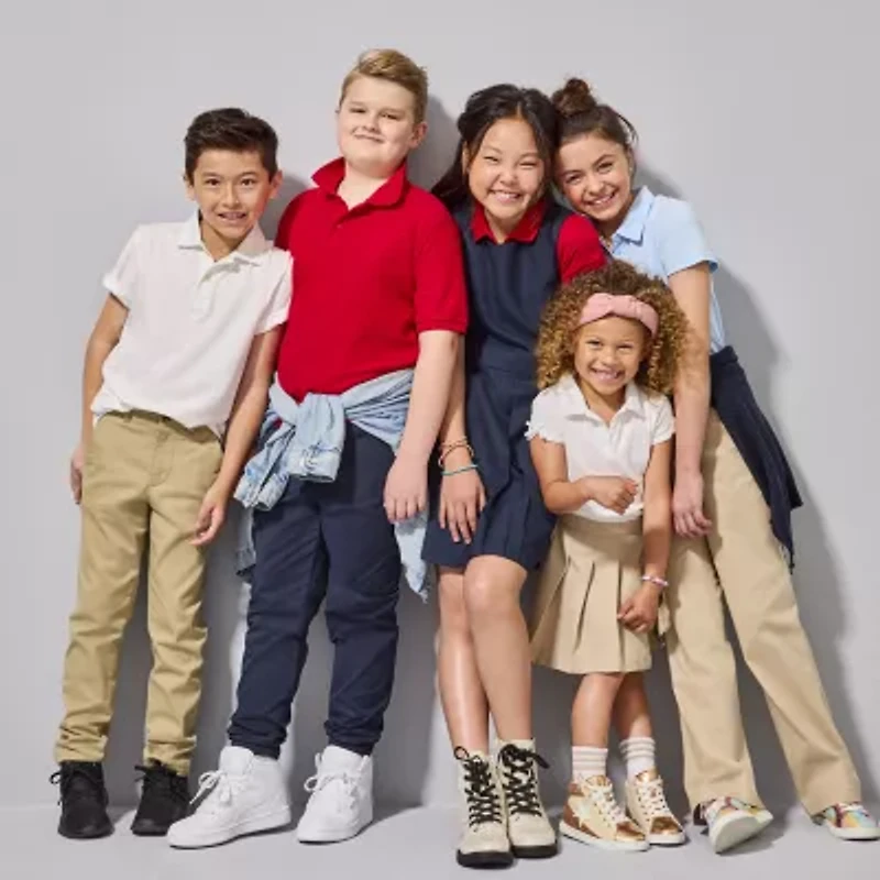 Thereabouts Little & Big Kid Boys Straight Regular Fit Flat Front Pant