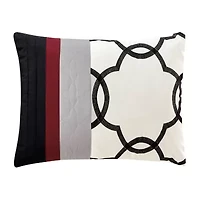 Eden & Oak Davina 10-pc. Geometric Midweight Comforter Set