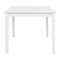 Stansby Rectangular Wood-Top Dining Table