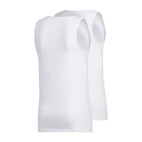adidas Stretch Mens Crew Neck Sleeveless 2 Pack Tank