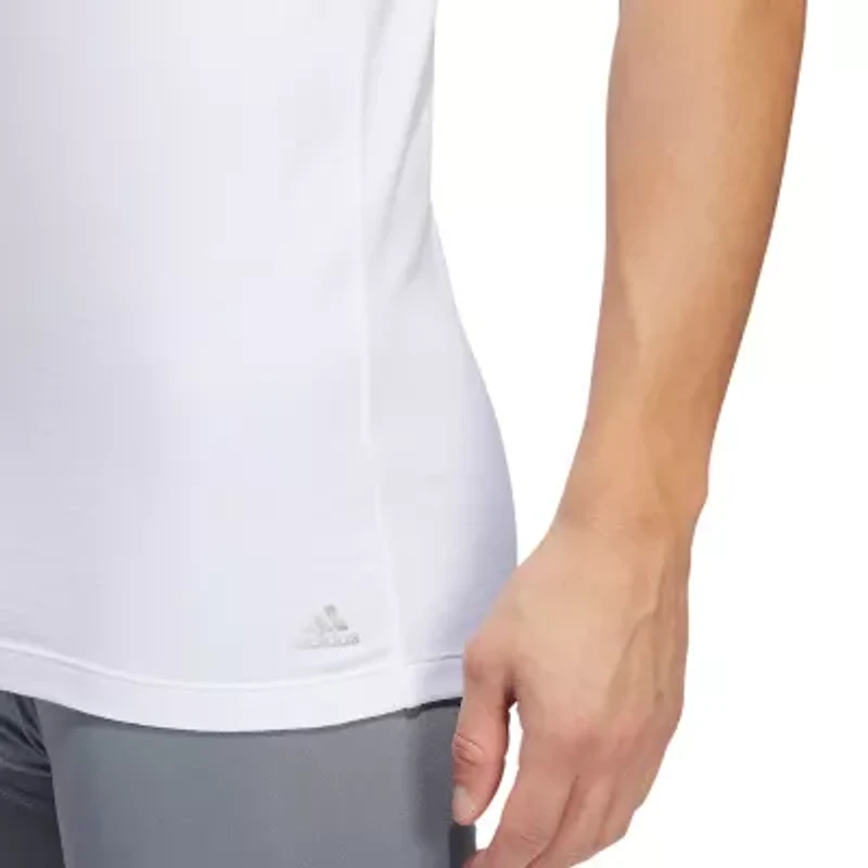 adidas Stretch Mens Crew Neck Sleeveless 2 Pack Tank
