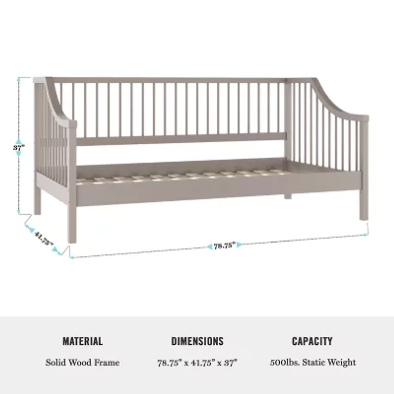 Martha Stewart Neely Rectangular Daybed