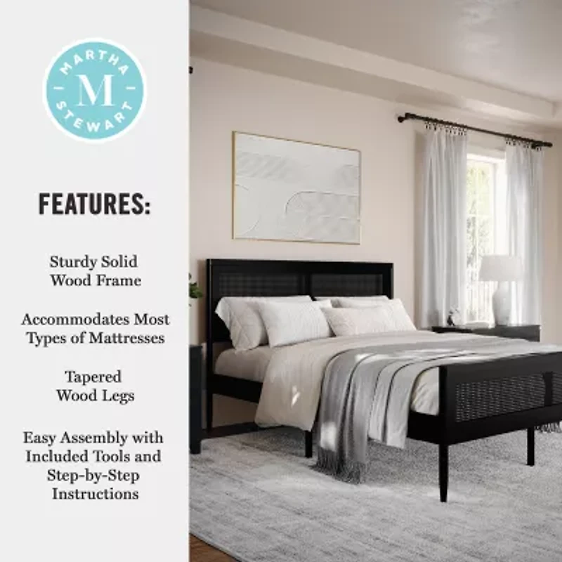 Martha Stewart Jax Platform Bed
