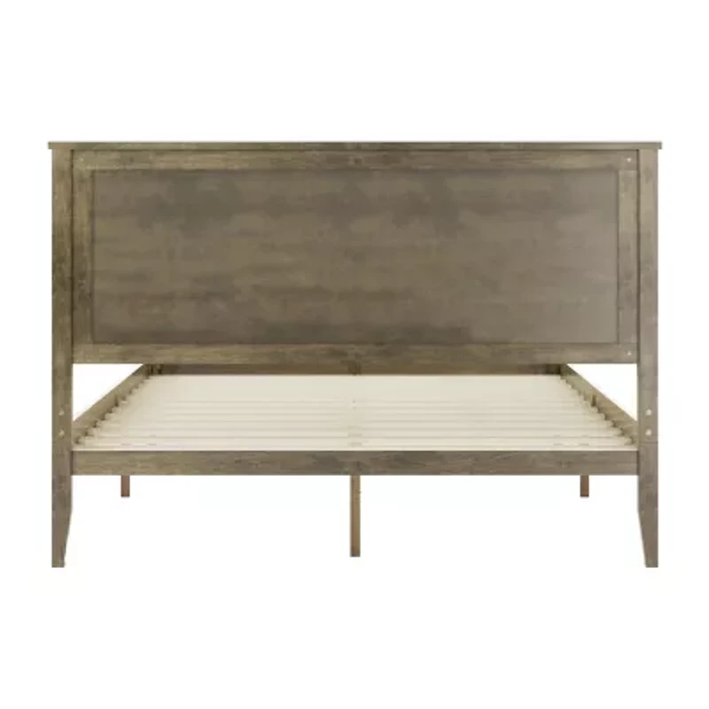 Martha Stewart Corbin Wooden Platform Bed