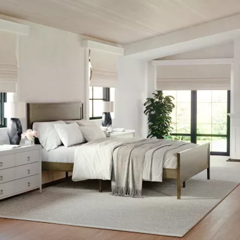 Martha Stewart Corbin Wooden Platform Bed