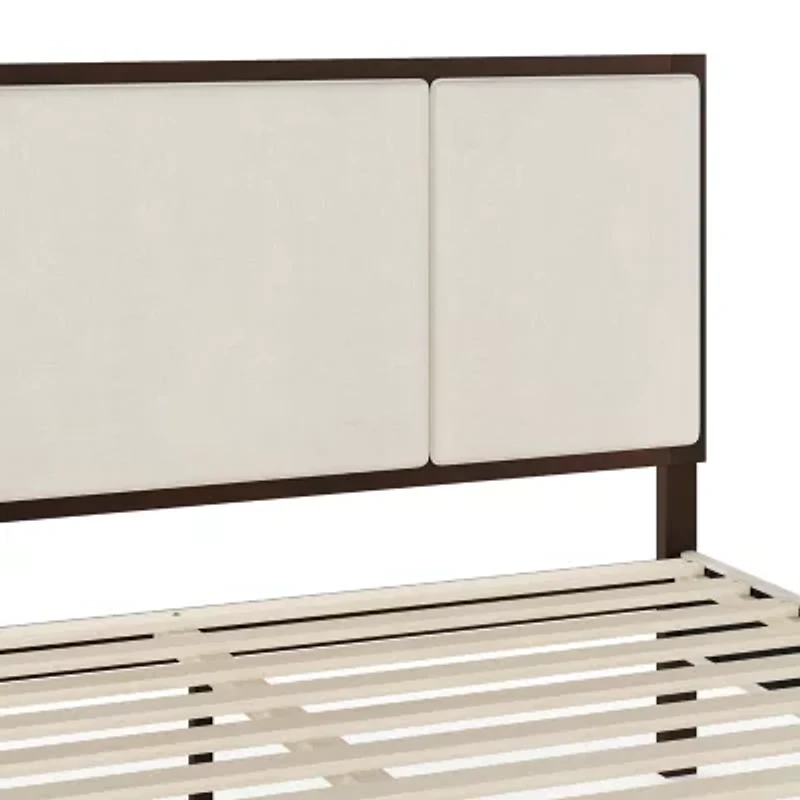 Martha Stewart Jett Upholstered Platform Bed
