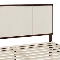 Martha Stewart Jett Upholstered Platform Bed