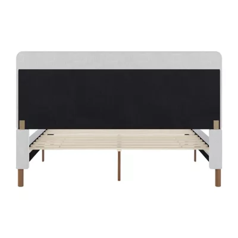 Martha Stewart Britta Upholstered Platform Bed