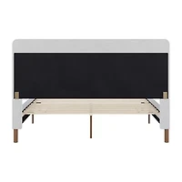 Martha Stewart Britta Upholstered Platform Bed
