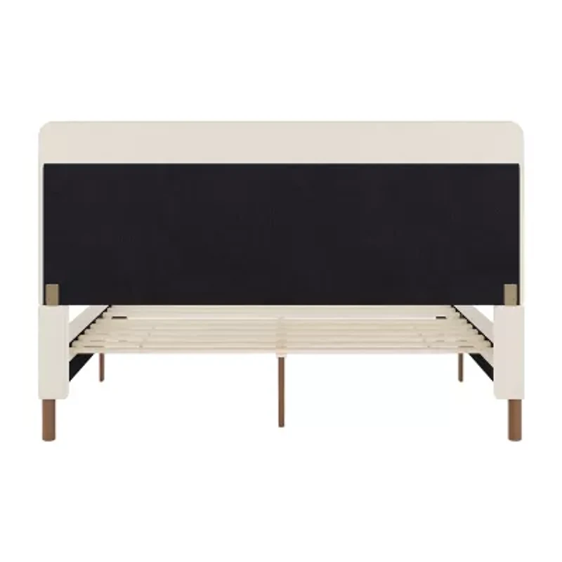 Martha Stewart Kay Upholstered Platform Bed
