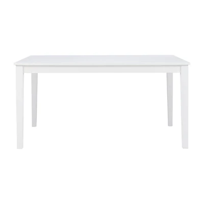 Stansby Rectangular Wood-Top Dining Table
