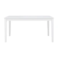 Stansby Rectangular Wood-Top Dining Table