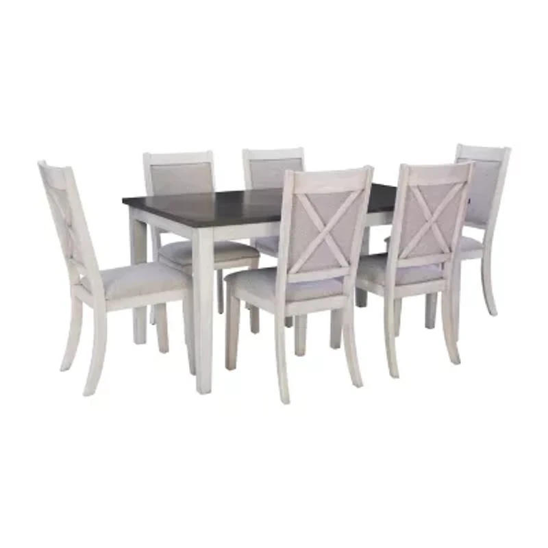Berisha 7-pc. Rectangular Dining Set