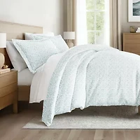 Casual Comfort Premium Ultra Soft 3-pc. Burst of Vines Print Duvet Cover Set