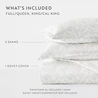 Casual Comfort Premium Ultra Soft 3-pc. Coarse Paisley Print Duvet Cover Set