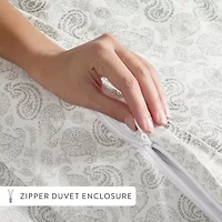 Casual Comfort Premium Ultra Soft 3-pc. Coarse Paisley Print Duvet Cover Set