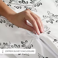 Casual Comfort Premium Ultra Soft 3-pc. Simple Vine Print Duvet Cover Set