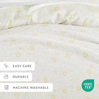 Casual Comfort Premium Ultra Soft Spring Vines Print Duvet Cover Set