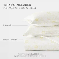 Casual Comfort Premium Ultra Soft Spring Vines Print Duvet Cover Set