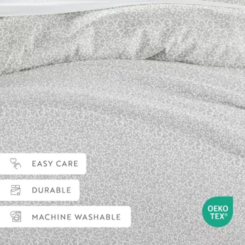 Casual Comfort Premium Ultra Soft 3-pc. Vine Trellis Print Duvet Cover Set