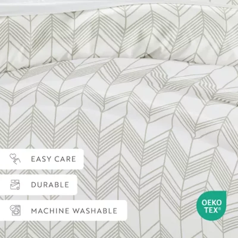 Casual Comfort Ultra Soft Alps Chevron Duvet Set